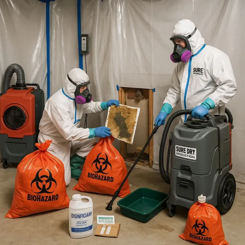 Contaminated Water Handling Protocols process in Eucalyptus Hills, CA