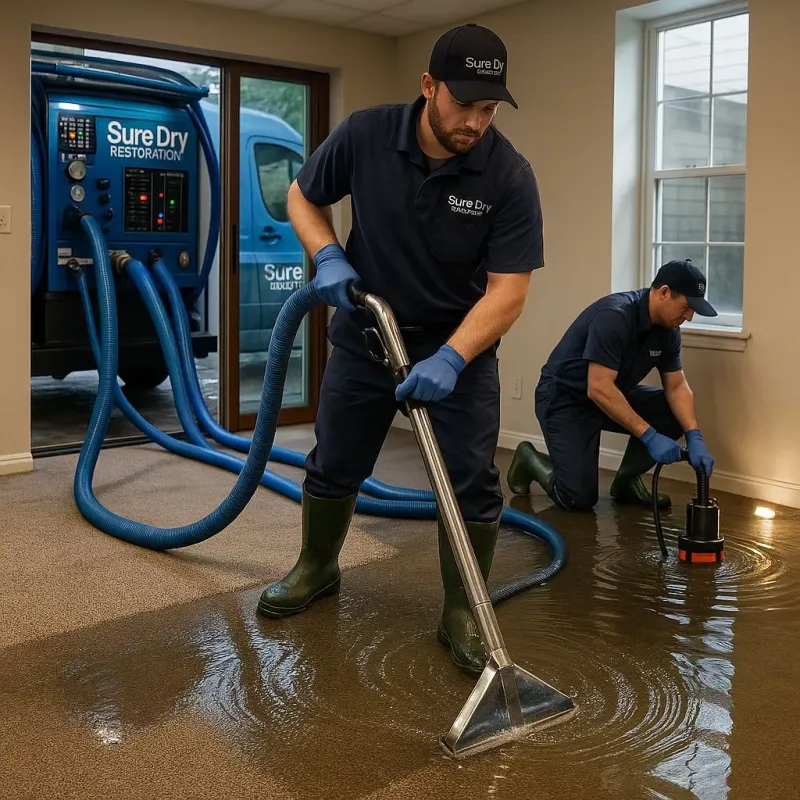 Water Extraction and Removal process in Eucalyptus Hills, CA
